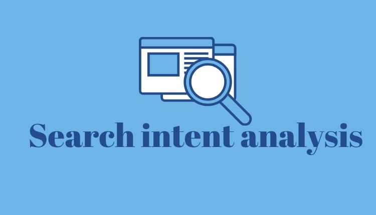 Search intent analysis