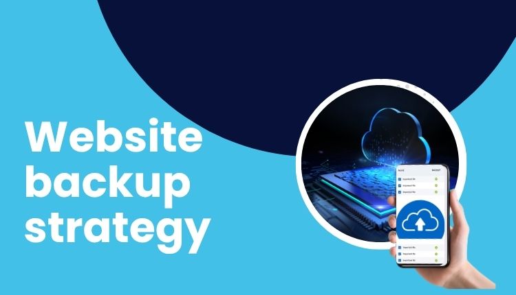 Website backup strategy