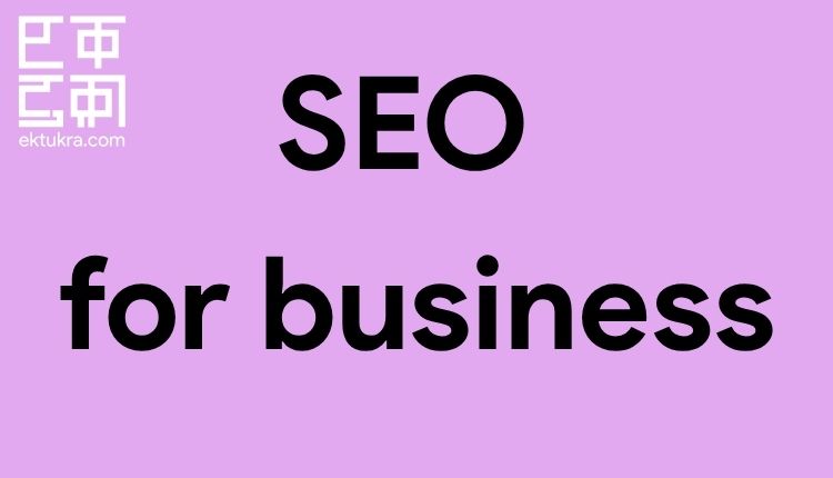 SEO for business