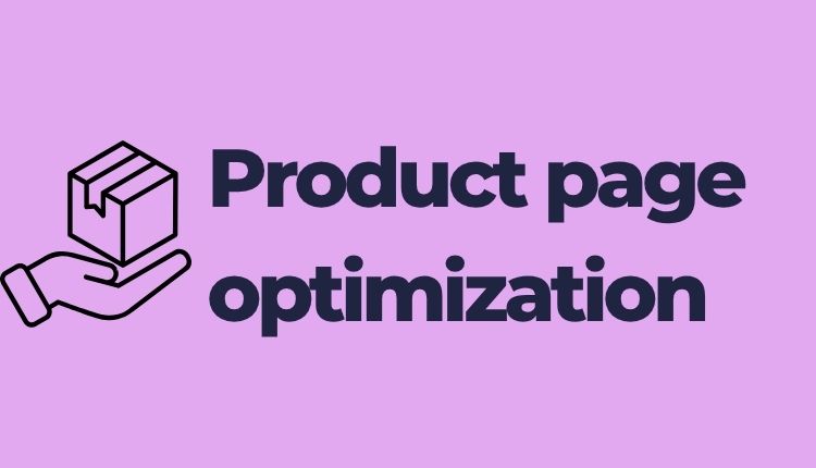 product page optimization